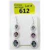 Image 1 : New Mystic Topaz Graduated Drop Earrings