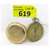 Image 1 : Vintage 14KT Gold Elgin Pocket Watch - No crystal