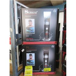 2 Surker Professional Hair Clippers