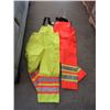 Image 1 : 2 New Armorwise Water Resistant Safety Bib Overalls