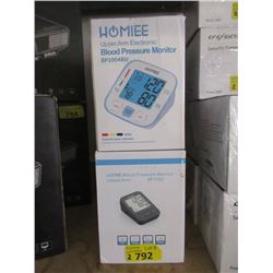 2 Upper Arm Blood Pressure Monitors