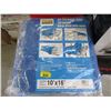 Image 1 : New Blue 10' x 16' Western Rugged Tarp