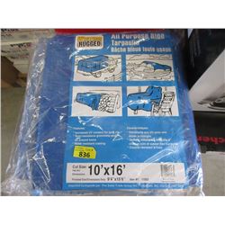 New Blue 10' x 16' Western Rugged Tarp