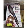 Image 1 : 3 Electric Simply Straight Ceramic Hair Brushes