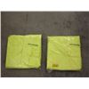 Image 1 : 2 New 3XL Lime Hi-Viz Safety Bib Overalls