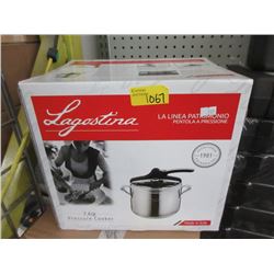 New Lagostina 7.4 Quart Pressure Cooker