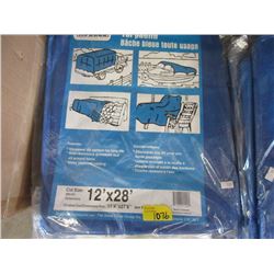 New 12' x 28' Blue Western Rugged Tarp