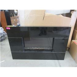 New Dynasty 36" Stone Front Wall Mount Fireplace