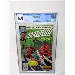 Graded 1981 "Daredevil #174" Marvel Comic