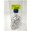 Image 1 : 10 Oz. of .9999 Silver Shot in Crystal Skull