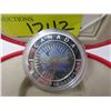 Image 2 : 1 Oz. Fine Silver 2001 Maple Leaf Hologram Coin