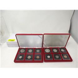 2 Select Gem Canadian Proof-Like 6 Coin Sets