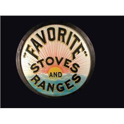 Favorite Stoves and Ranges Tin Sign