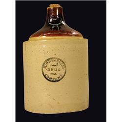 Minneapolis Drug Co. Stoneware Jug