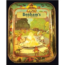 Benhams Ice Cream Tin Serving Tray