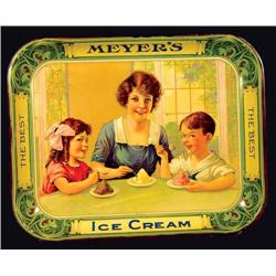 Meyers Ice Cream Tin Serving Tray