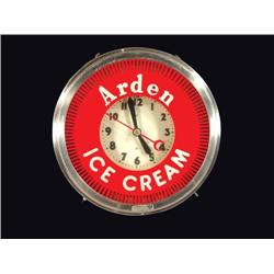 Arden Ice Cream Light Up Spinner Clock