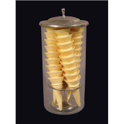 Ice Cream Cone Dispenser w/chain
