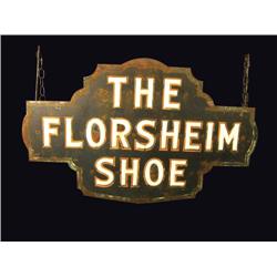 The Florsheim Shoe Can Sign