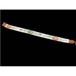 Native American Floral  Beaded Belt
