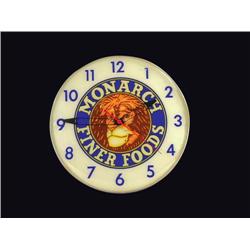 Monarch Finer Foods Clock