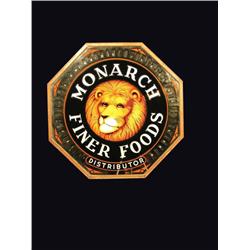 Monarch Finer Foods Rotating Sign