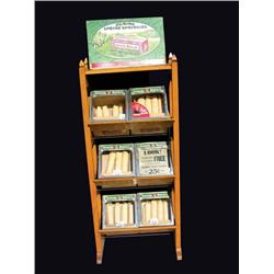 Uneeda Bakers Oak Biscuit Rack