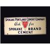 Image 1 : Spokane Cement Co. Porcelain Sign