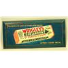 Image 1 : Wrigleys Gum Tin over Cardboard Sign