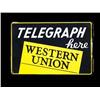 Image 2 : Western Union Telegraph Porcelain Sign