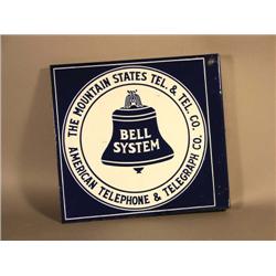 Mountain States Porcelain Sign