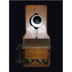Oak Wall Telephone