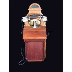 Kristiania Wood Wall Telephone