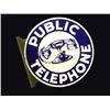 Image 1 : Public Telephone Porcelain Sign
