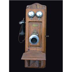 W. G. Nagel Oak Wall Telephone