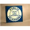 Image 1 : Public Telephone Porcelain Sign