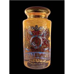 Rhubarb Apothecary Show Jar