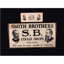 Smith Brothers Trolley Car Sign