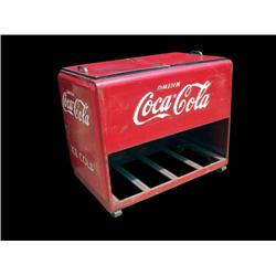 Coca Cola Double Door Ice Chest