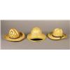 Image 1 : Lot of 3 Salesman Sample Straw Hats