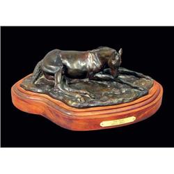 Bronze Sculpture Entitled The Foal