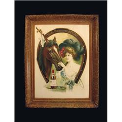 Yellowstone Whiskey Tin Sign