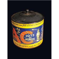 AC Spark Plug Tin Store Display