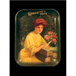 Wielands Beer Tin Serving Tray