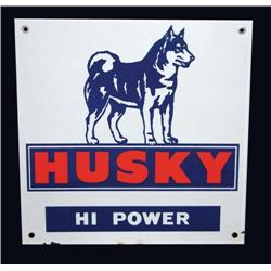 Husky HI POWER Gasoline Pump Sign