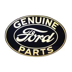 Ford Two Sided Tin Sign w/org bracket