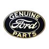 Image 1 : Ford Two Sided Tin Sign w/org bracket