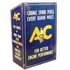 Image 1 : AC Sparkplug Tin Store Cabinet
