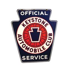 Keystone Automobile Club Sign