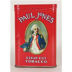 Paul Jones Clean Cut Tobacco Pocket Tin